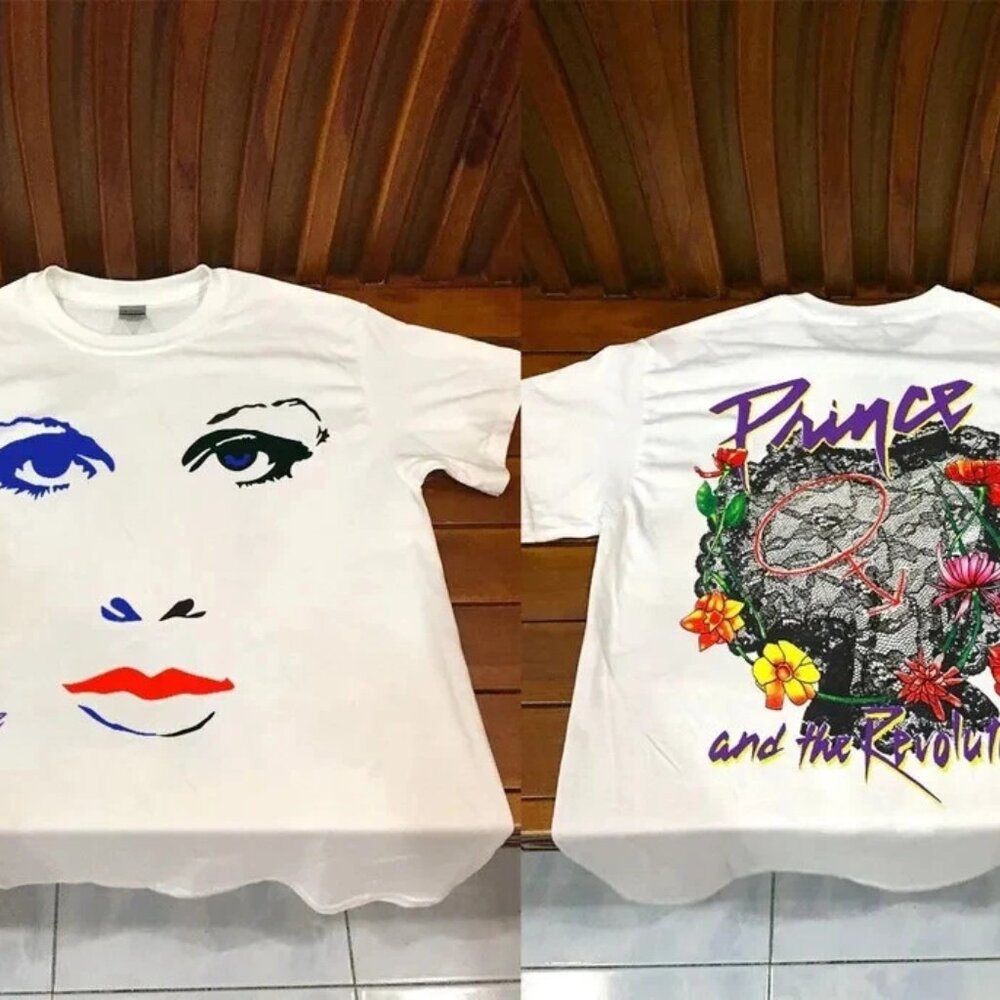 1985 Prince And The Revolution Tour Concert T-Shirt 98